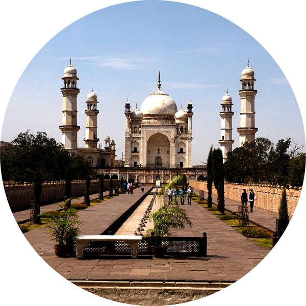 Bibi Ka Maqbara, Aurangabad, Maharashtra • Inde